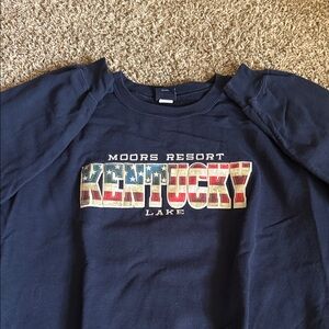 MV Sport Navy Blue Kentucky Lake Sweatshirt